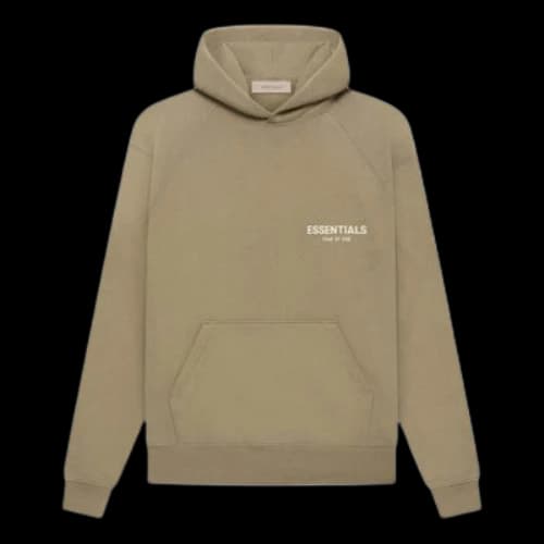 Fear of God Essentials SS22 Hoodie 'Oak'