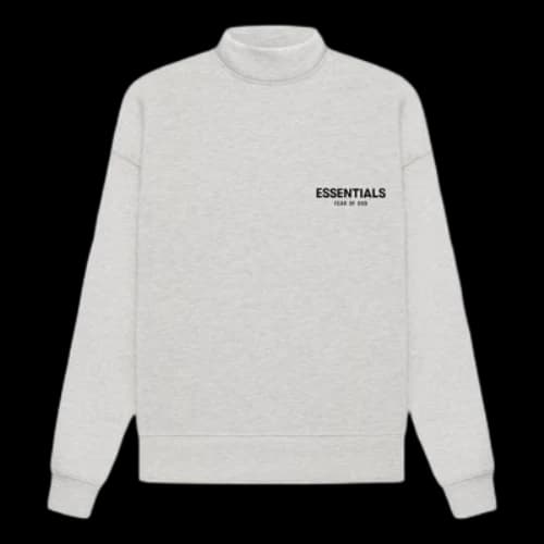 Fear of God Essentials SS22 Mockneck 'Light Oatmeal'