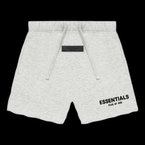 Fear of God Essentials SS22 Logo Sweatshorts 'Light Oatmeal'