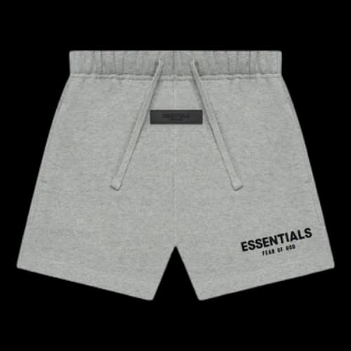 Fear of God Essentials SS22 Logo Sweatshort 'Dark Oatmeal'