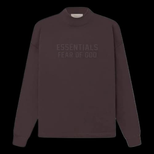 Fear of God Essentials SS23 Relaxed Crewneck 'Plum'