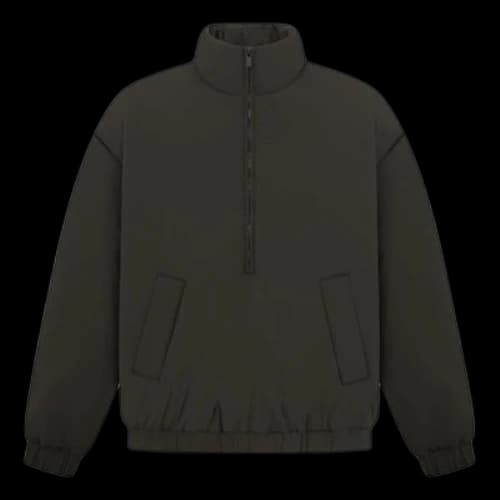 Fear of God Essentials SS23 Nylon Puffer Jacket 'Off-Black'