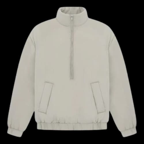 Fear of God Essentials SS23 Nylon Puffer Jacket 'Seal'