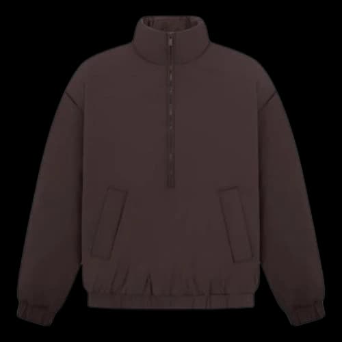 Fear of God Essentials SS23 Nylon Puffer Jacket 'Plum'