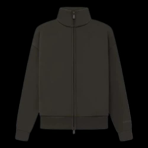 Fear of God Essentials SS23 Fullzip Jacket 'Off Black' (Women's)