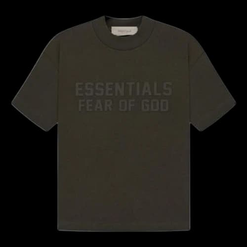 (GS) Fear of God Essentials SS23 SS T-Shirt 'Off Black'