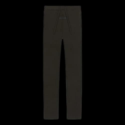 Fear of God Essentials SS23 Knit Lounge Pants 'Off Black' (Women's)