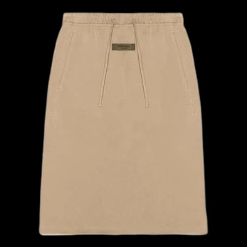 Fear of God Essentials SS23 Midi Skirt 'Sand' (Women's)