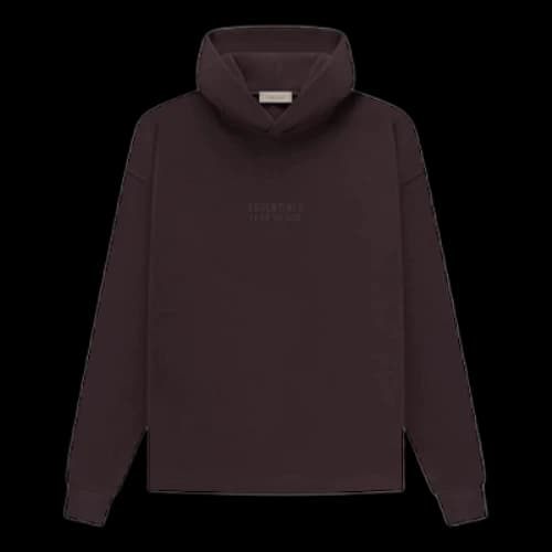 Fear of God Essentials SS23 Relaxed Hoodie 'Plum'