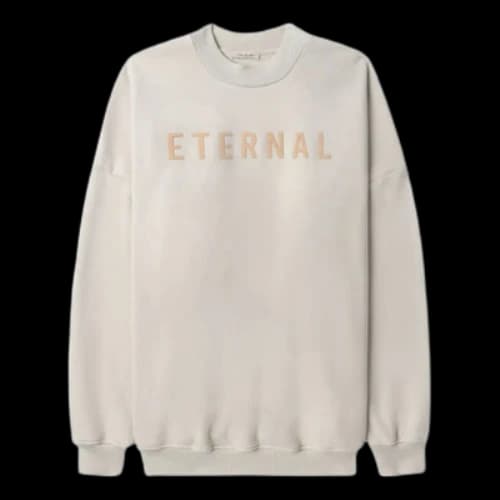 Fear of God ETERNAL Fleece Crewneck 'Warm Heather Oatmeal'