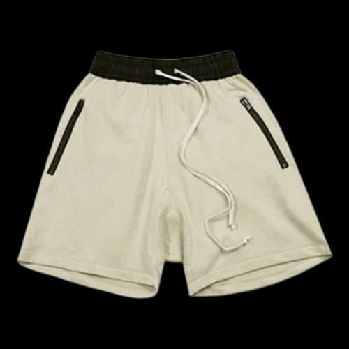 Fear of God Essentials Drawstring Shorts Silver Grey
