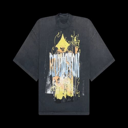 RIVINGTON roi Rebis Forgive Me Vintage T-Shirt 'Vintage Black'