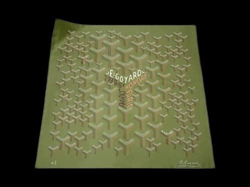 Hermes N°1 Scarf Khaki
