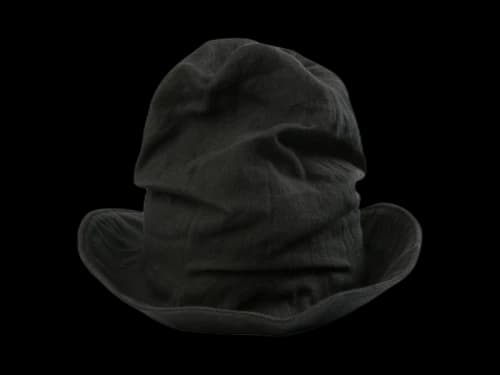 Yohji Yamamoto Tulip Hat Black