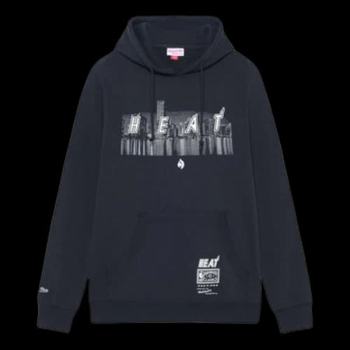 Mitchell & Ness x Nicky Jam Cityscape Hoodie 'Miami Heat'