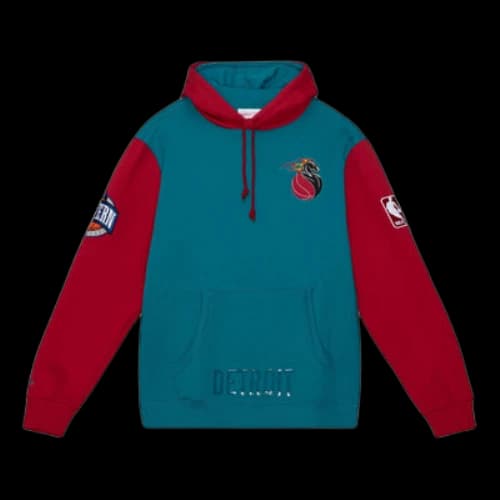 Mitchell & Ness x NBA HWC Night Fleece Hoodie 'Detroit Pistons'