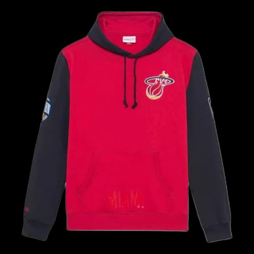 Mitchell & Ness x NBA HWC Night Fleece Hoodie 'Miami Heat'