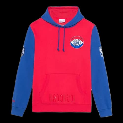 Mitchell & Ness x NBA HWC Night Fleece Hoodie 'New York Nets'