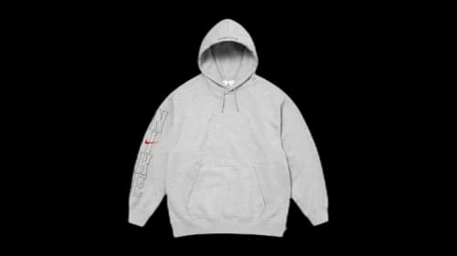 Nike x Supreme Hoodie (SS24) Grey