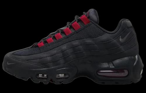(GS) Nike Air Max 95 'Black Red'