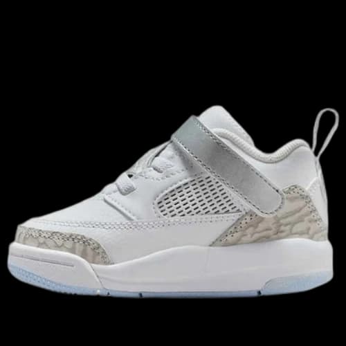 (TD) Air Jordan Spizike Low 'White Metallic Silver'