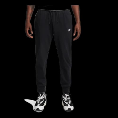Nike Club Knit Joggers 'Black White'