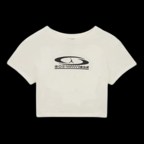 Air Jordan x Travis Scott Slim T-shirt 'Sail' (Women's)