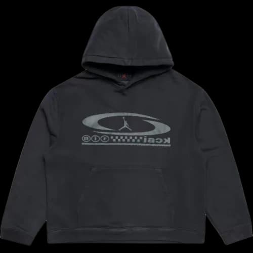 Air Jordan x Travis Scott Graphic Hoodie Asia Sizing 'Black Grey'