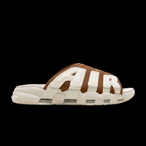 Nike Air More Uptempo Slide Light British Tan Sail