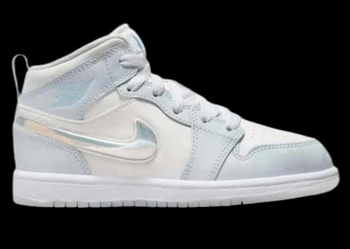 Jordan 1 Mid SE Glitter Swoosh (PS)