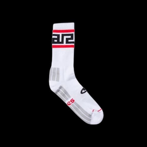 Aries Meandros Socks 'White'