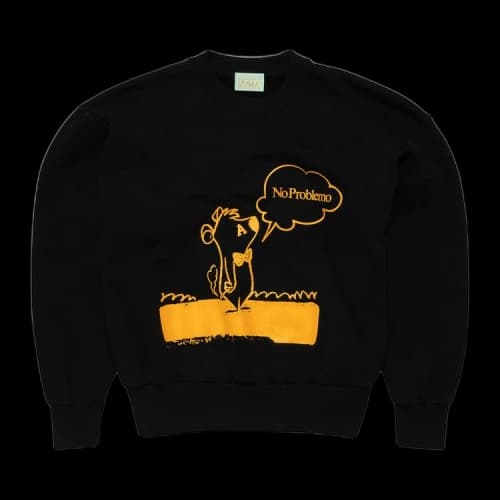 Aries Stoner Bear Sweatshirt 'Black'