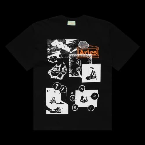 Aries Comic Tee 'Black'