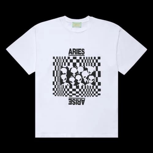 Aries Alien Family Tee 'White'