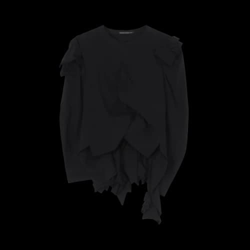 Yohji Yamamoto Folded C Jacket 'Black'
