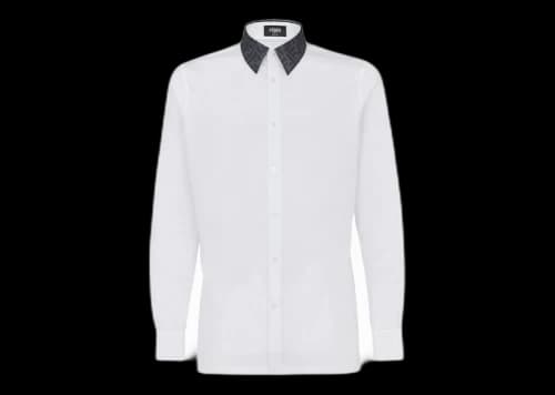 Fendi by Marc Jacobs Cotton Shirt White