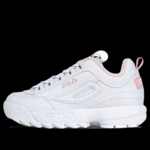 FILA Disruptor 2 Chunky Sneakers White/Pink (Women's)