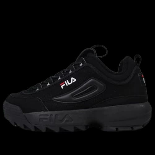FILA Disruptor 2 Low Top Daddy Shoes Black