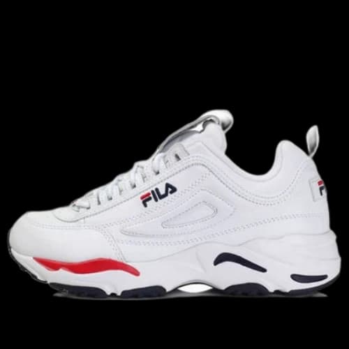 FILA Ray Tracer Disruptor 2 Low Running Shoes White