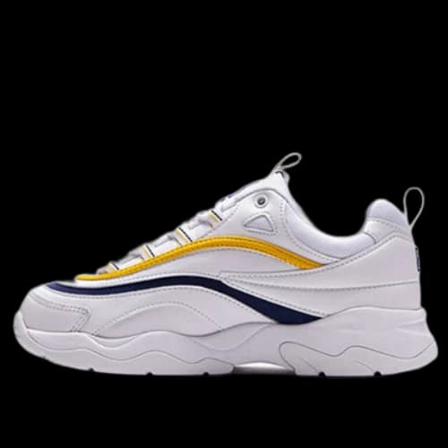 Folder X FILA Ray Series VNTG Chunky Sneakers WhiteYellow/Blue