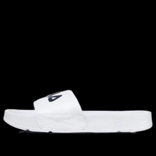 FILA Drifter Minimalistic White Korean Version Slippers