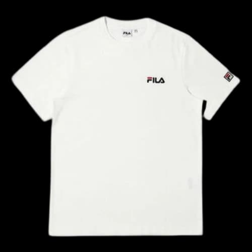 FILA Logo Sports Short Sleeve White