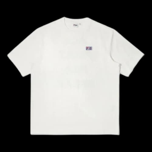 FILA x FAULT Unisex Printing Round-Neck White