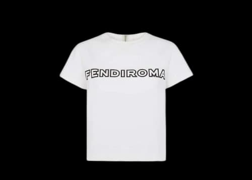 Fendi by Marc Jacobs Jersey T-Shirt White