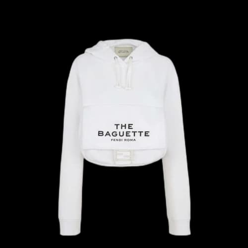 Fendi by Marc Jacobs Jersey Sweatshirt White