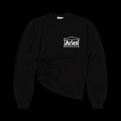 Aries Tech Hole Long-Sleeve Tee 'Black'