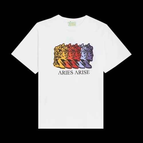 Aries Roman Head Tee 'White'