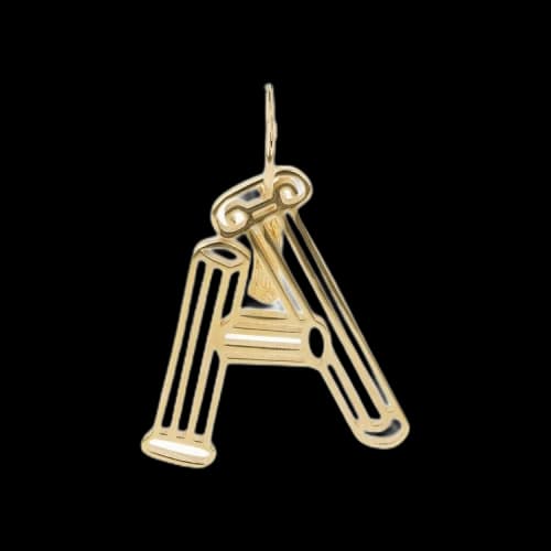 Aries Broken Column Earring 'Gold'