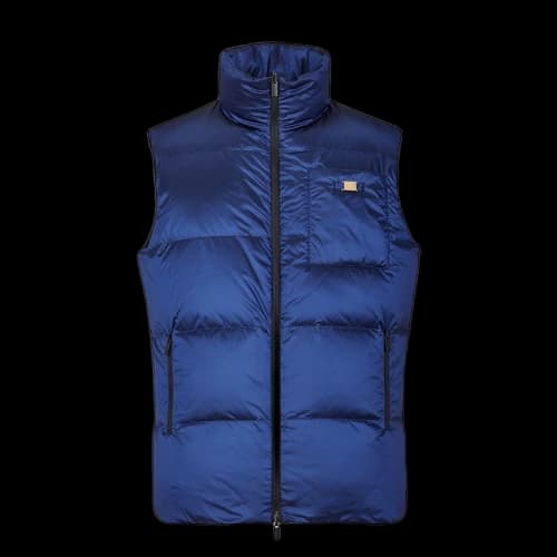 Fendi Reversible Nylon Gilet Blue