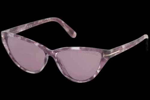 Tom Ford Cateye Sunglasses Purple (FT0740 55Y)